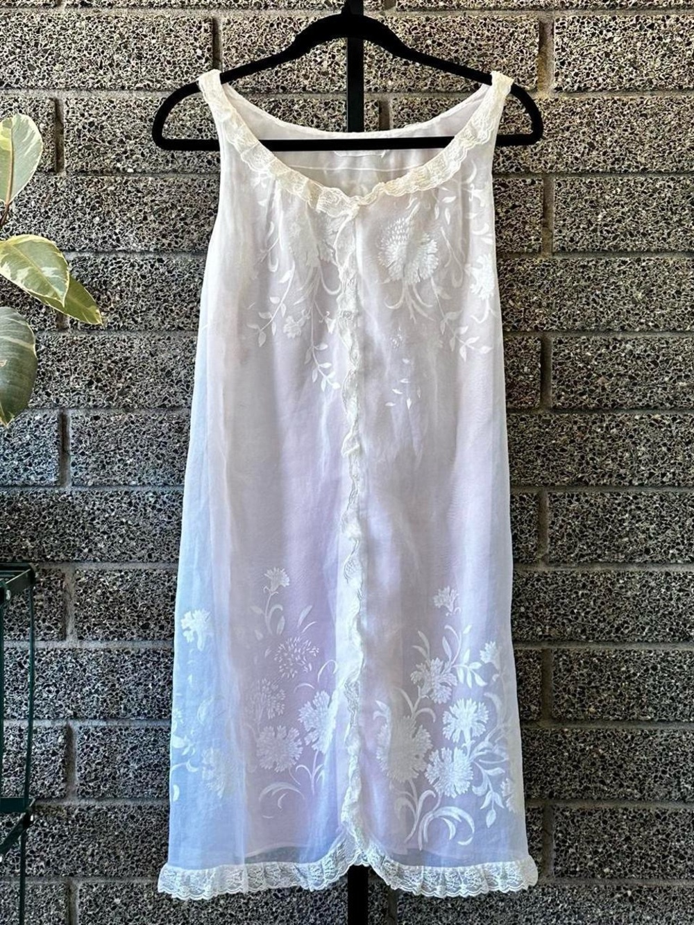 Vintage 1970s Odette Barsa by Matej Nightgown